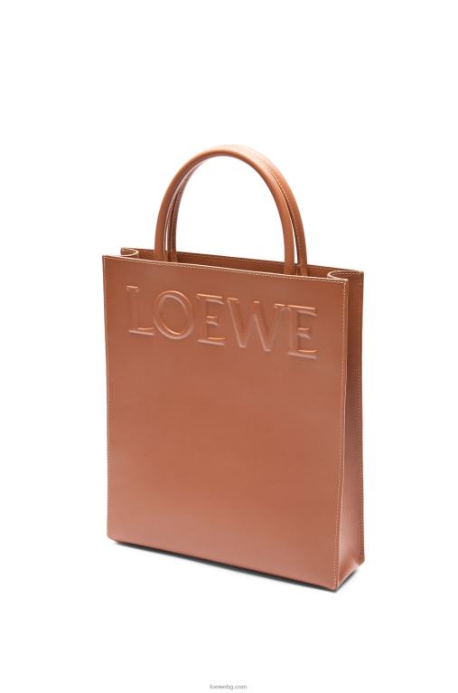 Loewe стандартна чантичка a4 от елегантна телешка кожа F84B8115 Жени тен