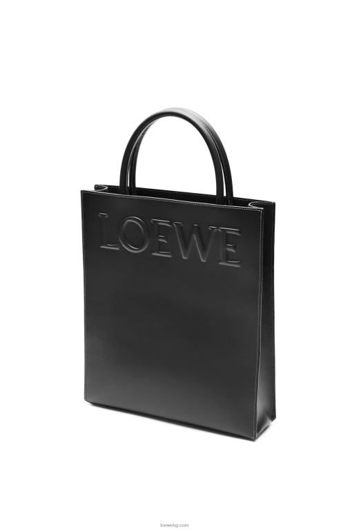 Loewe стандартна чантичка a4 от елегантна телешка кожа F84B8117 Жени черен