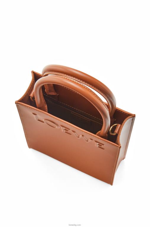 Loewe стандартна чантичка a5 от елегантна телешка кожа F84B8116 Жени тен