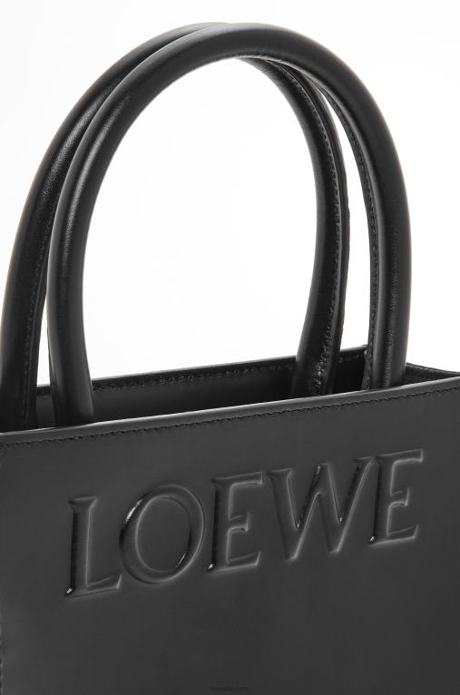 Loewe стандартна чантичка a5 от елегантна телешка кожа F84B8118 Жени черен