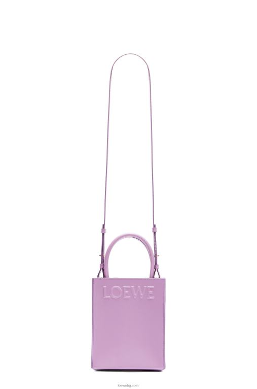 Loewe стандартна чантичка a5 от елегантна телешка кожа F84B8190 Жени guimauve