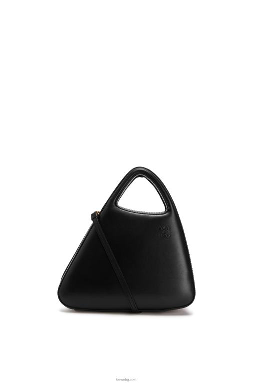Loewe architects чанта от естествена телешка кожа F84B8181 Жени черен
