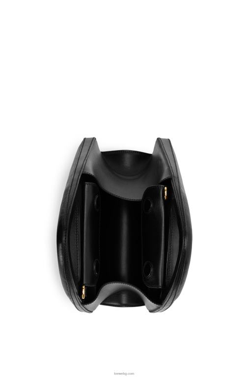 Loewe architects чанта от естествена телешка кожа F84B8181 Жени черен