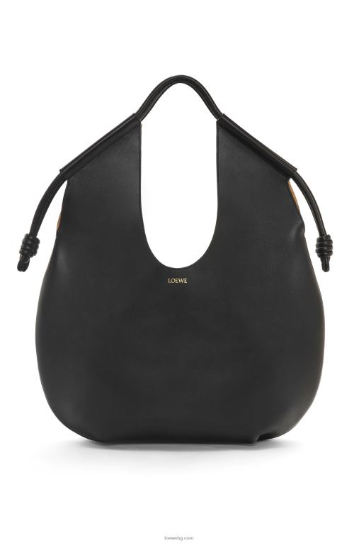 Loewe чанта paseo от лъскава телешка кожа напа F84B8132 Жени черен