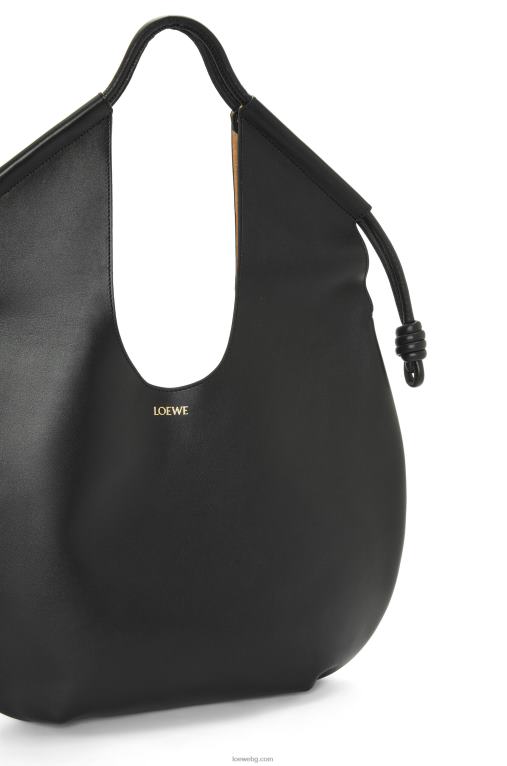 Loewe чанта paseo от лъскава телешка кожа напа F84B8132 Жени черен