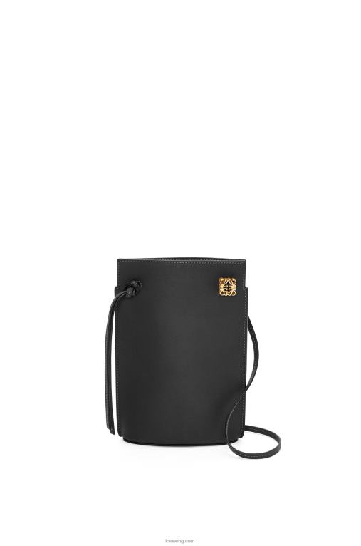 Loewe джоб за зарове от класическа телешка кожа F84B8575 Жени черен