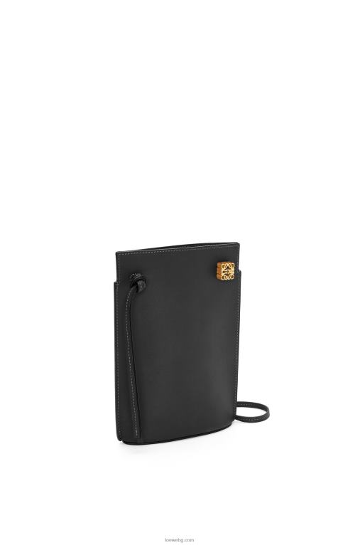 Loewe джоб за зарове от класическа телешка кожа F84B8575 Жени черен