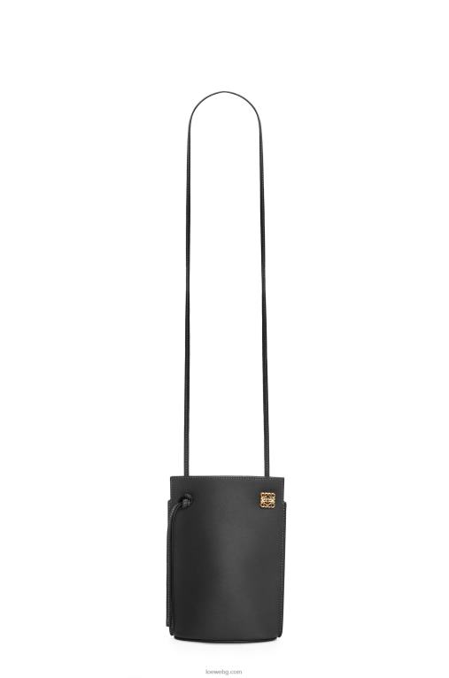Loewe джоб за зарове от класическа телешка кожа F84B8575 Жени черен
