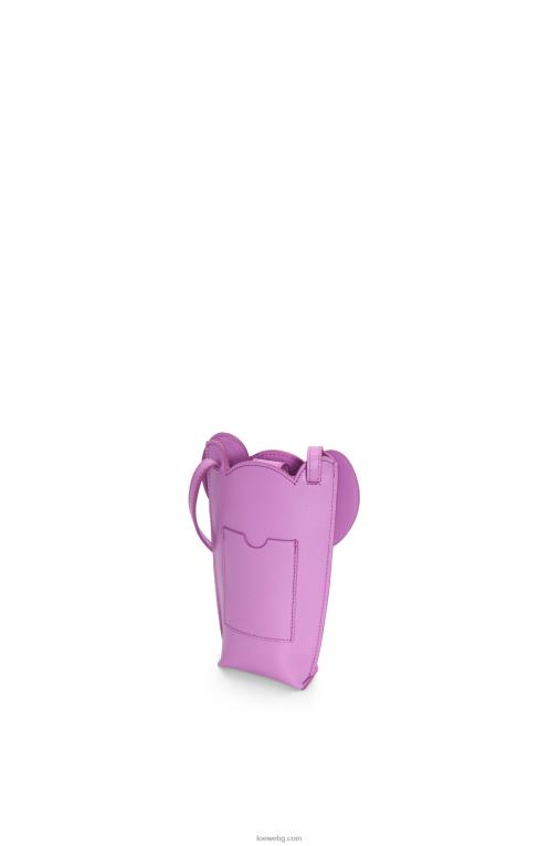 Loewe джоб тип слон от класическа телешка кожа F84B8581 Жени скална роза