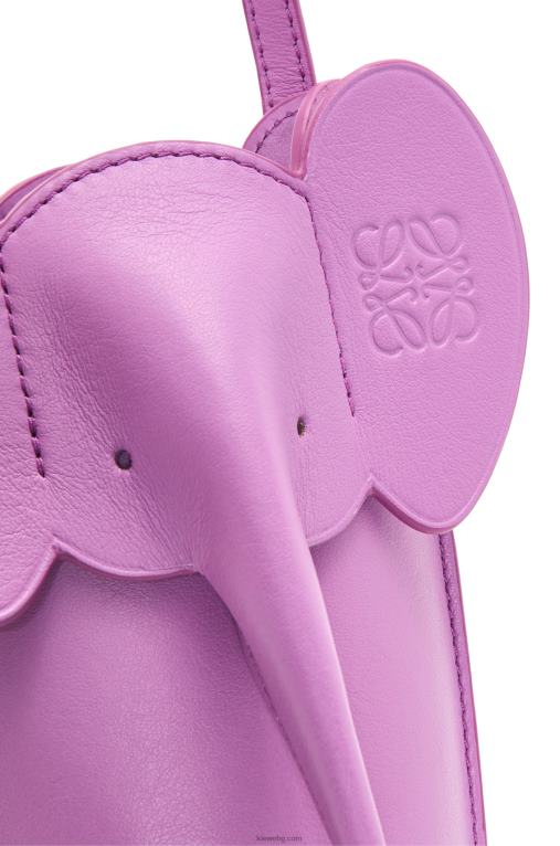 Loewe джоб тип слон от класическа телешка кожа F84B8581 Жени скална роза