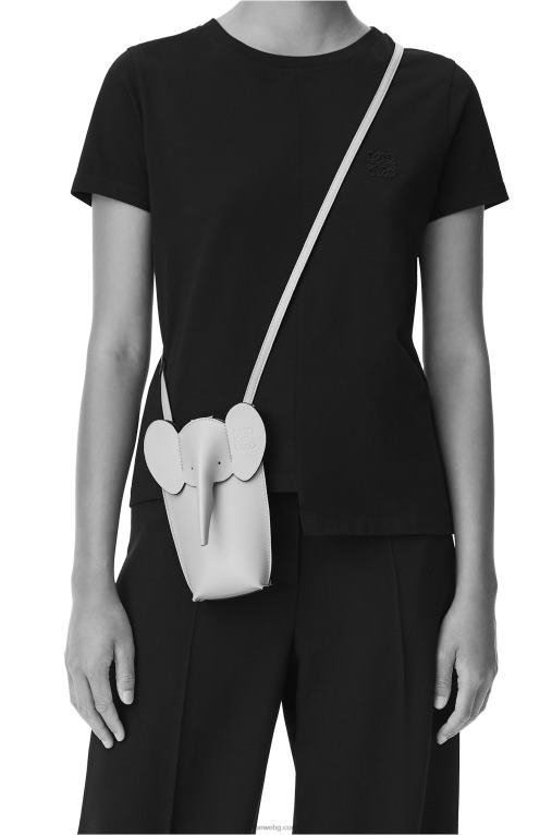 Loewe джоб тип слон от класическа телешка кожа F84B8596 Жени тен