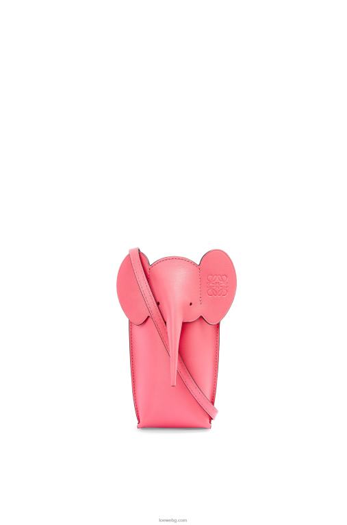 Loewe джоб тип слон от класическа телешка кожа F84B8615 Жени нови бонбони