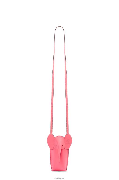 Loewe джоб тип слон от класическа телешка кожа F84B8615 Жени нови бонбони