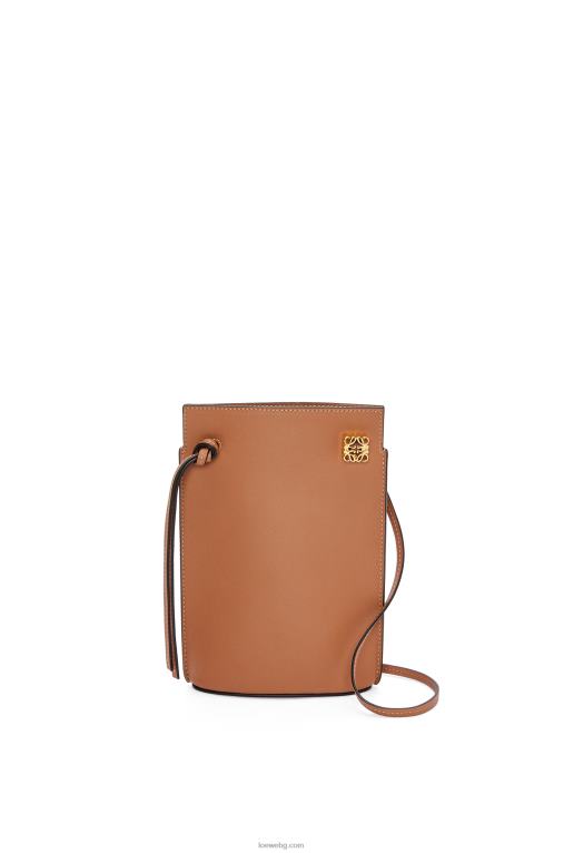 Loewe джоб за зарове от класическа телешка кожа F84B8620 Жени тен