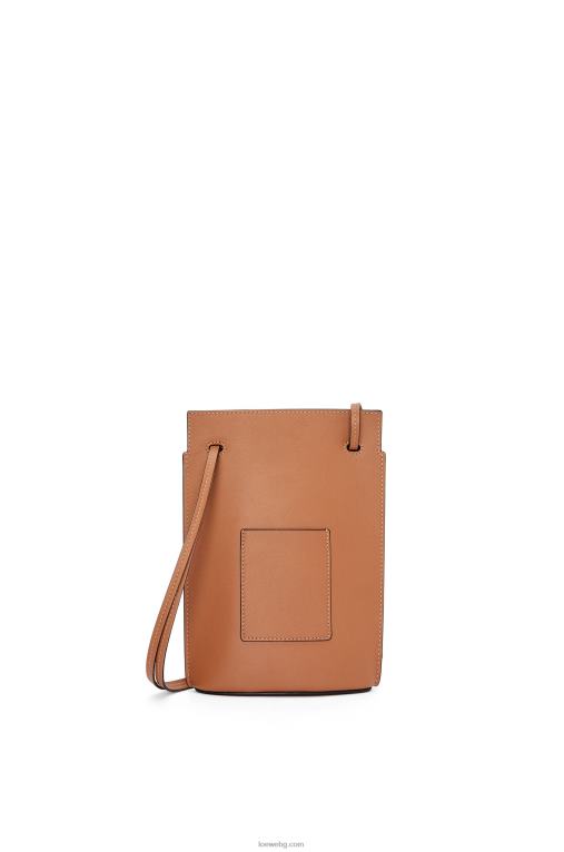 Loewe джоб за зарове от класическа телешка кожа F84B8620 Жени тен
