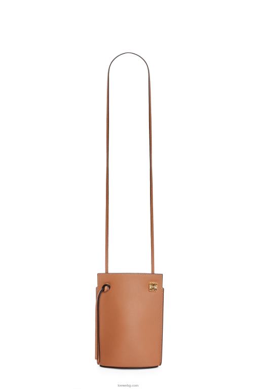 Loewe джоб за зарове от класическа телешка кожа F84B8620 Жени тен