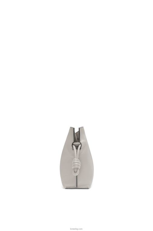 Loewe мини фламенко клъч от телешка кожа напа F84B8236 Жени призрак