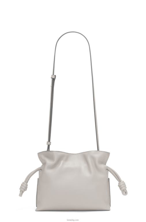 Loewe мини фламенко клъч от телешка кожа напа F84B8236 Жени призрак