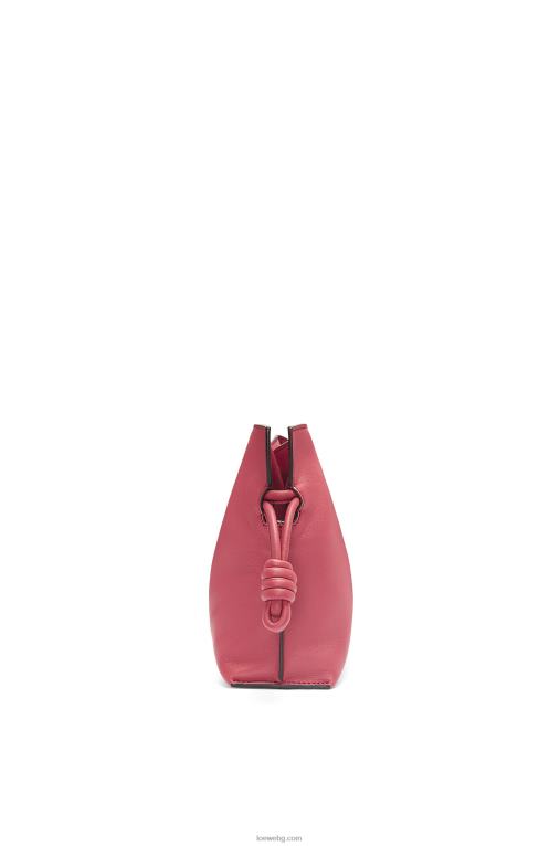 Loewe мини фламенко клъч от телешка кожа напа F84B8272 Жени роза