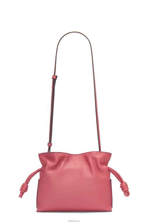 Loewe мини фламенко клъч от телешка кожа напа F84B8272 Жени роза
