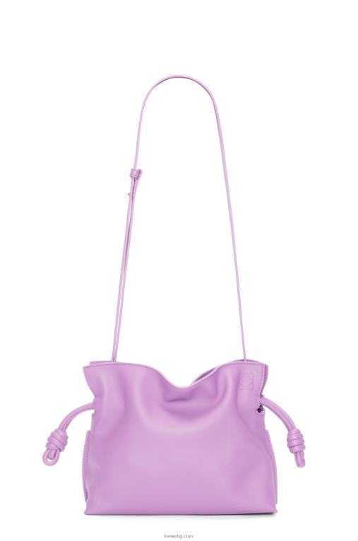 Loewe мини фламенко клъч от телешка кожа напа F84B8321 Жени guimauve