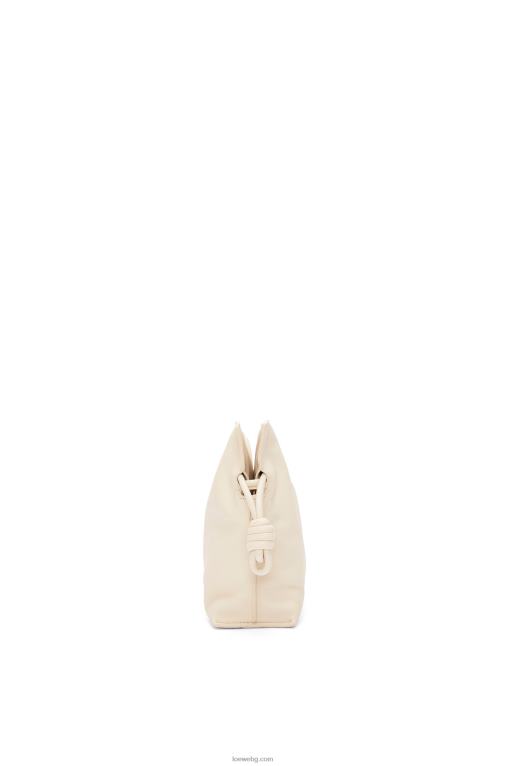Loewe мини фламенко клъч от телешка кожа напа F84B8331 Жени ангора