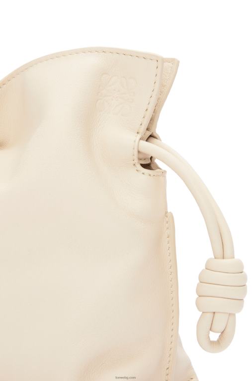 Loewe мини фламенко клъч от телешка кожа напа F84B8331 Жени ангора