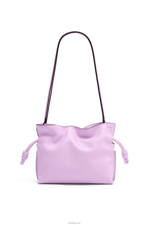 Loewe мини фламенко клъч от телешка кожа напа F84B8559 Жени цъфтяща орхидея
