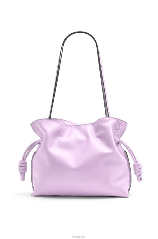 Loewe фламенко клъч от телешка кожа напа F84B8628 Жени цъфтяща орхидея