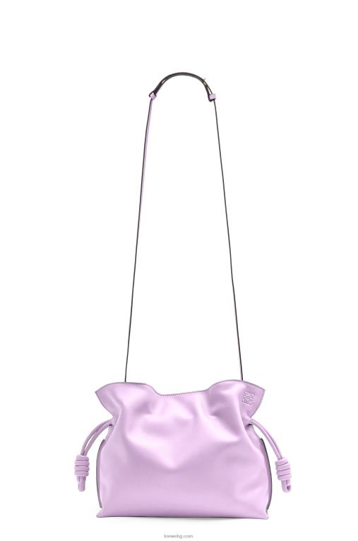 Loewe фламенко клъч от телешка кожа напа F84B8628 Жени цъфтяща орхидея