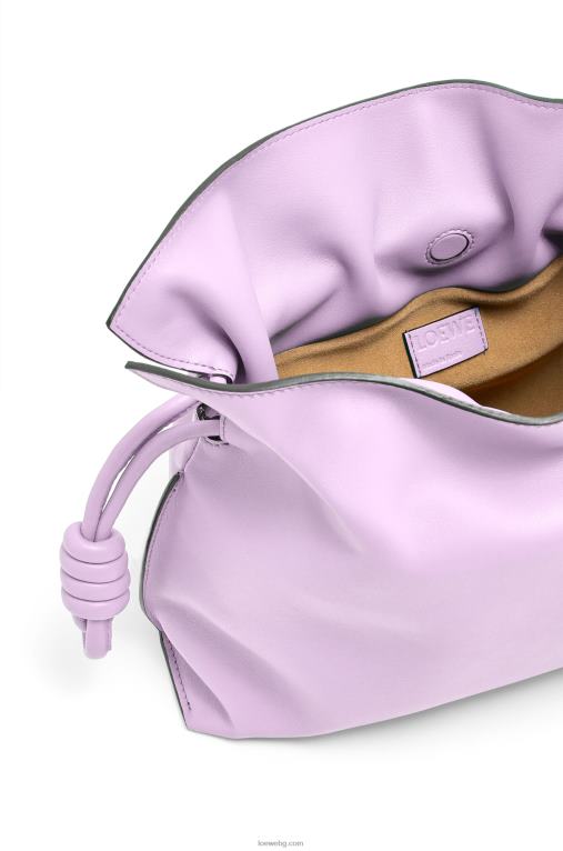 Loewe фламенко клъч от телешка кожа напа F84B8628 Жени цъфтяща орхидея