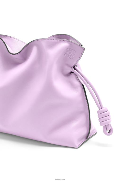 Loewe фламенко клъч от телешка кожа напа F84B8628 Жени цъфтяща орхидея