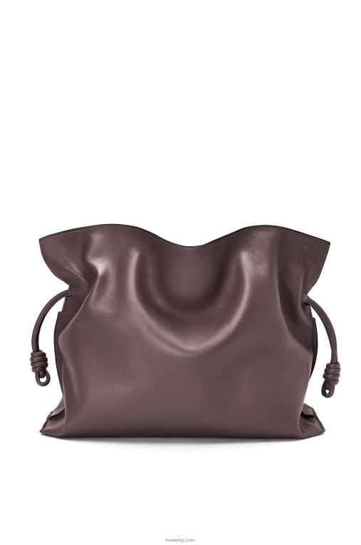 Loewe xl фламенко чанта от телешка кожа напа F84B8526 Жени подрязвам