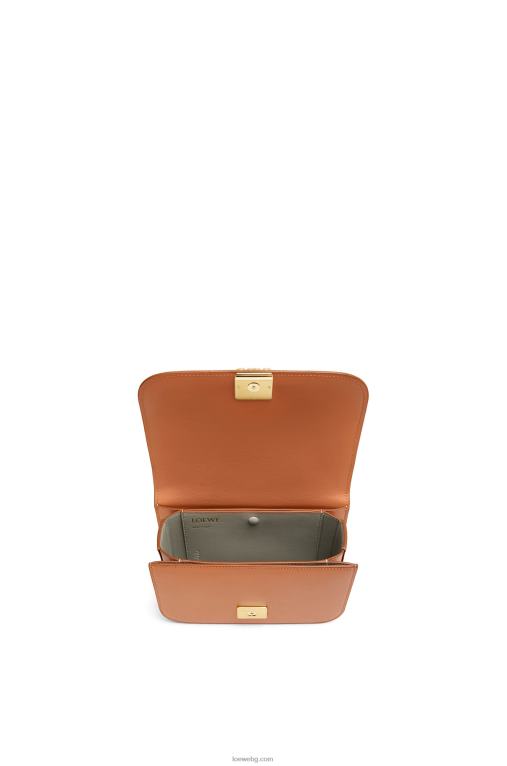 Loewe малка чанта goya от копринена телешка кожа F84B8280 Жени тен