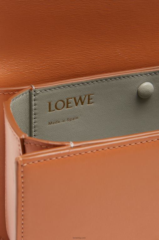 Loewe малка чанта goya от копринена телешка кожа F84B8280 Жени тен