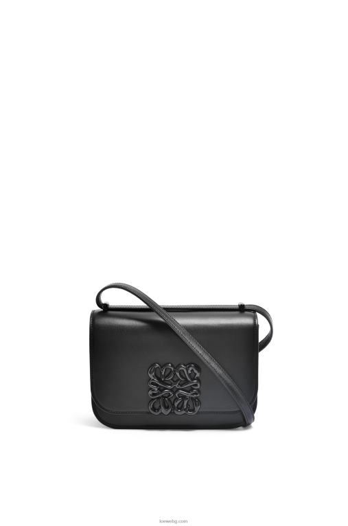 Loewe малка чанта goya от копринена телешка кожа F84B8456 Жени черен