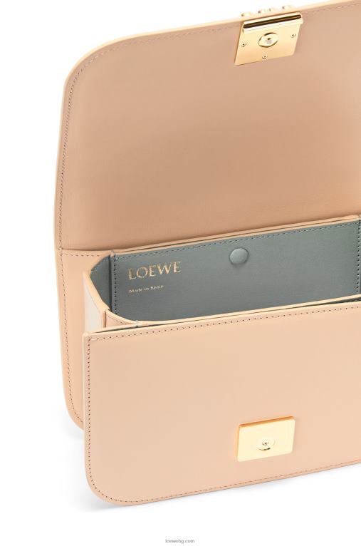 Loewe малка чанта goya от копринена телешка кожа F84B8493 Жени голо