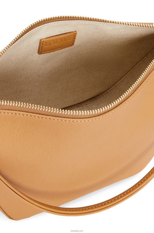 Loewe мини чанта за хамак от класическа телешка кожа F84B8323 Жени топла пустиня