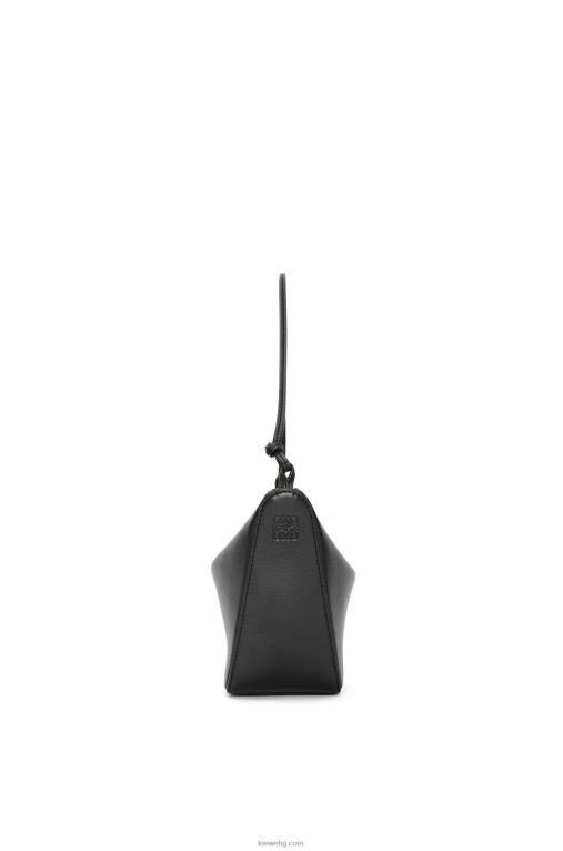 Loewe мини чанта за хамак от класическа телешка кожа F84B8329 Жени черен