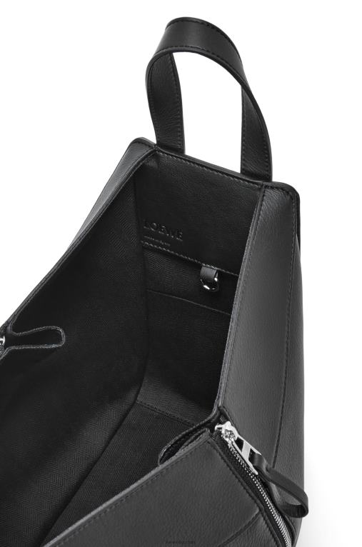 Loewe малка чанта за хамак от класическа телешка кожа F84B8341 Жени черен
