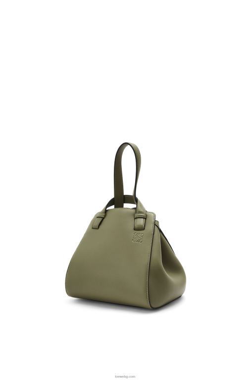 Loewe чанта за хамак от телешка кожа напа F84B8519 Жени авокадо зелено