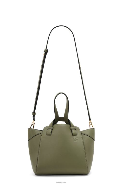Loewe чанта за хамак от телешка кожа напа F84B8519 Жени авокадо зелено