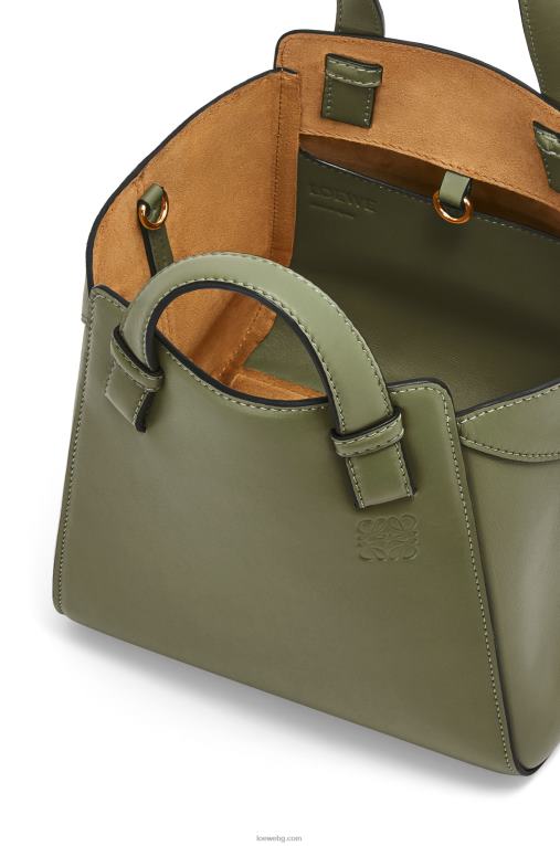 Loewe чанта за хамак от телешка кожа напа F84B8519 Жени авокадо зелено