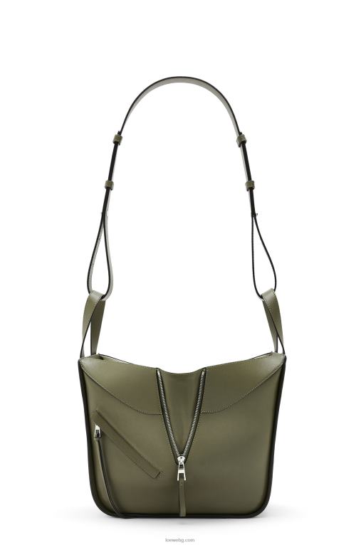 Loewe малка чанта за хамак от класическа телешка кожа F84B8524 Жени авокадо зелено