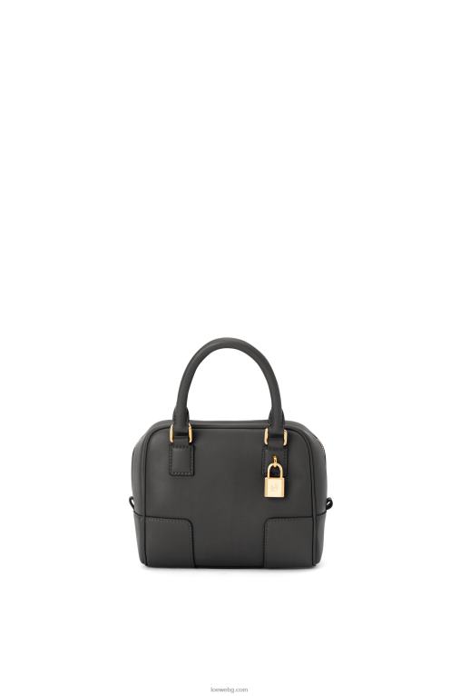 Loewe 16 квадратна чанта Amazona от телешка кожа напа F84B8140 Жени черен