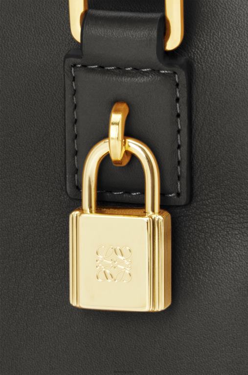 Loewe 16 квадратна чанта Amazona от телешка кожа напа F84B8140 Жени черен