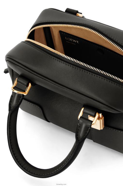 Loewe 16 квадратна чанта Amazona от телешка кожа напа F84B8140 Жени черен