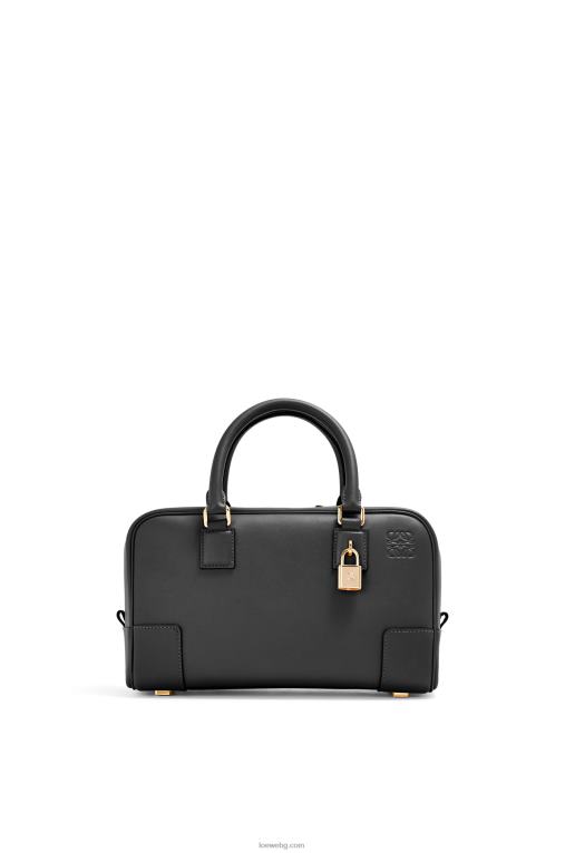 Loewe чанта Amazon 23 от телешка кожа напа F84B8157 Жени черен