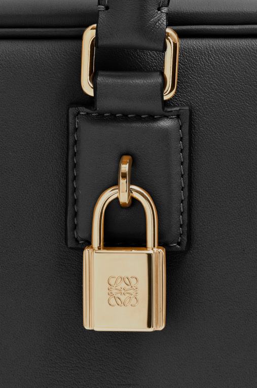 Loewe чанта Amazon 23 от телешка кожа напа F84B8157 Жени черен