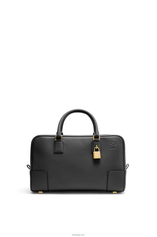 Loewe чанта Amazon 28 от телешка кожа напа F84B8141 Жени черен